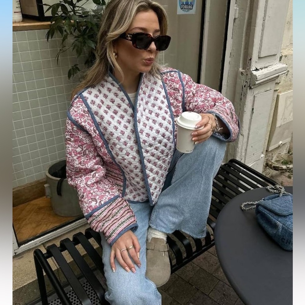 Reversible Patterned Women's Jacket - image 13